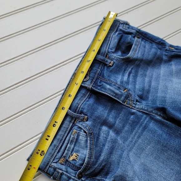 Abercrombie Kids Girls Skinny Leg Denim Pants Blue 26x28 Size 14 - Picture 11 of 13